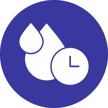 Su damlası. Basit tasarım