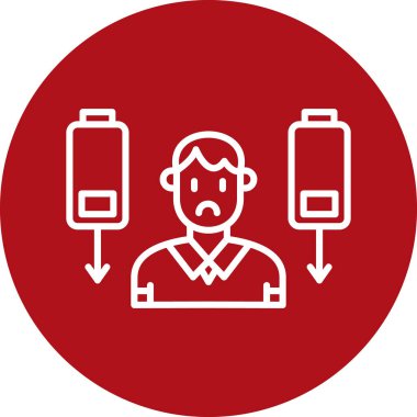 Cep telefonu simgesinin vektör çizimi