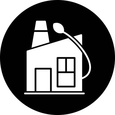 Bir evin vektör illüstrasyonu