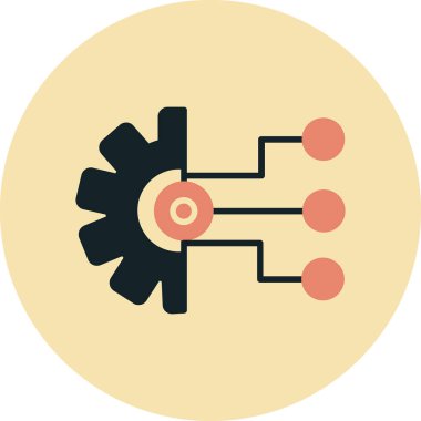 seo modern simgesinin vektör illüstrasyonu