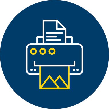 Dizin simgesinin vektör illüstrasyonu