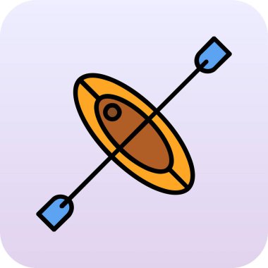 Eşsiz Tabak Vektör Satırı Simgesi