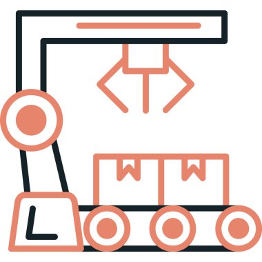 kargo taşıyıcısı. Web simgesi