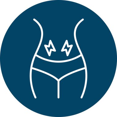 Modern ve eksik simgelerin vektör illüstrasyonu