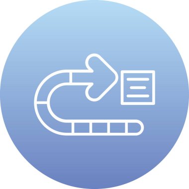 Modern b 'nin vektör çizimi fare simgesinden yoksun