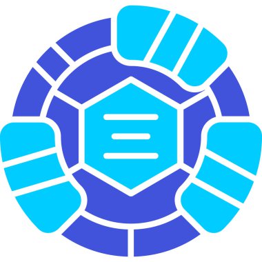 Modern b 'nin vektör illüstrasyonu eksik simgesi