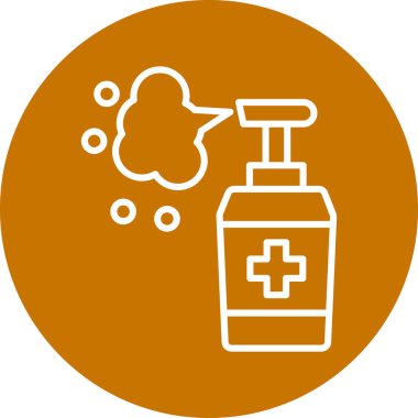 Tıbbi bir simgenin vektör illüstrasyonu