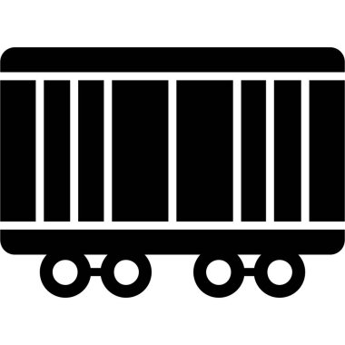 Taşıyıcı simgesi vektör illüstrasyonu