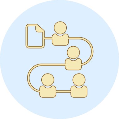 şebeke. Web simgesi basit illüstrasyon