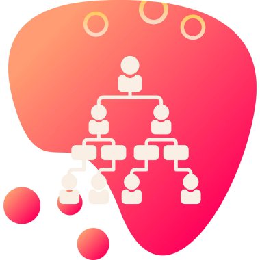 Beyin. Web simgesi basit tasarım