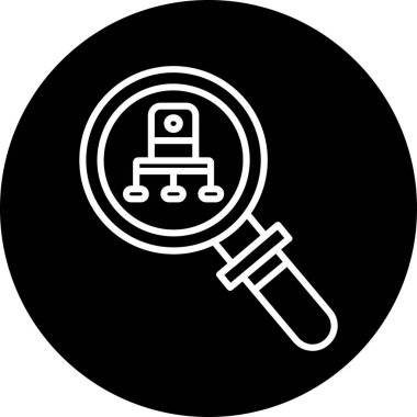 vektör Arama Simgesi illüstrasyonu