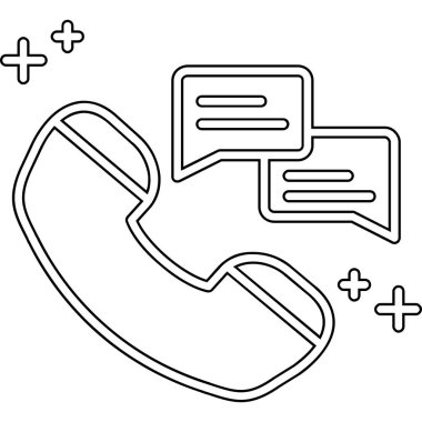 Çağrı merkezi iletişim simgesi, özet biçimi