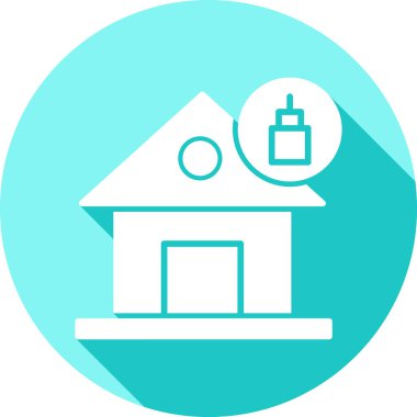 ev simgesi vektör illüstrasyonu