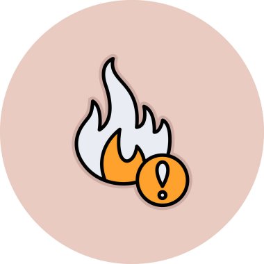 Simge vektör resimlemesini ateşle