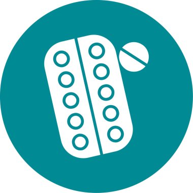 hap ikonu vektör illüstrasyonu