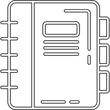 dosya dizini vektör illüstrasyonu