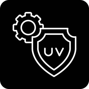 Modern oto tamir simgesinin vektör illüstrasyonu