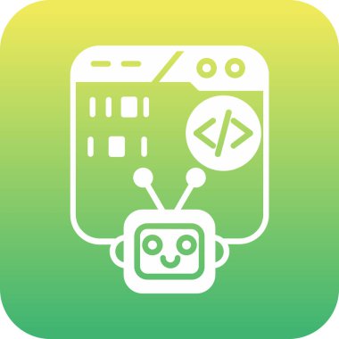 Eşsiz Televizyon Kabartma Vektörü Simgesi