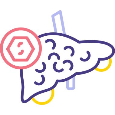 yiyecek simgesi, vektör illüstrasyonu