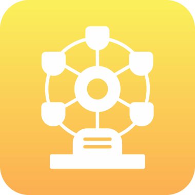 güzel ampul çizgisi vektör simgesi