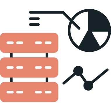 veri analiz vektörü simgesi
