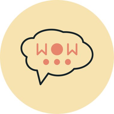 Moda biçimi arka planında sohbet simgesi