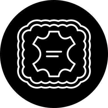 Rozet simgesi, vektör illüstrasyonu