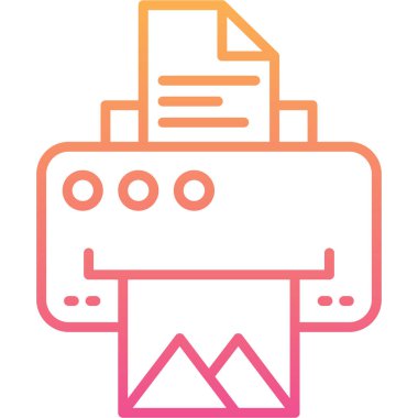 Dosya. Web simgesi basit illüstrasyon