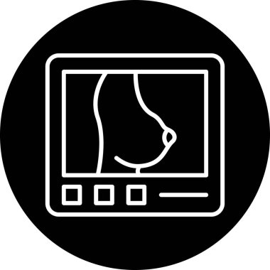 Dizüstü bilgisayar simgesi vektör çizimi