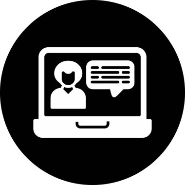 seo modern simgesinin vektör illüstrasyonu