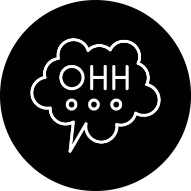 Siyah ve beyaz simgesinin vektör illüstrasyonu