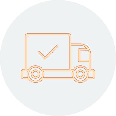 Taşıma simgesinin vektör illüstrasyonu