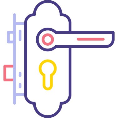 Anahtar. Web simgesi basit tasarım