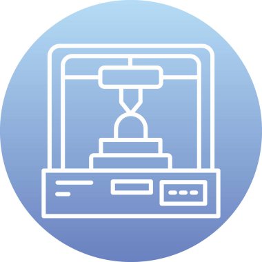 Modern simgenin vektör illüstrasyonu