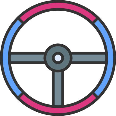 Modern bir simgenin vektör illüstrasyonu