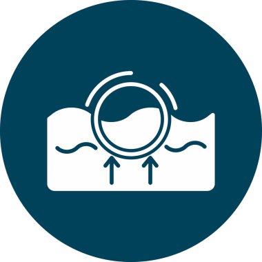 Güzel bir simgenin vektör illüstrasyonu