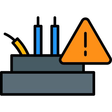 Bilgisayar. Web simgesi basit illüstrasyon