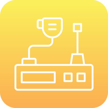 vektör usb kablo simgesi