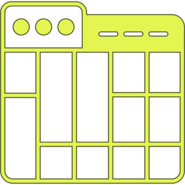 Takvim simgesini, karikatür tarzı