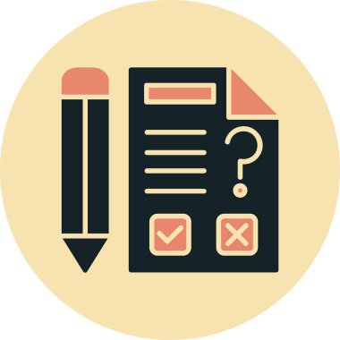 Kontrol listesi. Web simgesi basit illüstrasyon