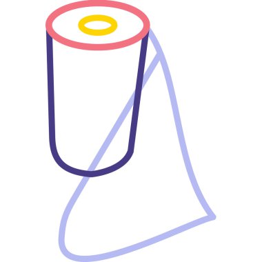 Bir poşet kahve ya da çay fincanının vektör çizimi