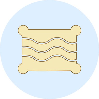 Köpek maması ikonu. vektör illüstrasyonu