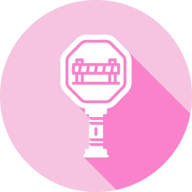 Lamba. Web simgesi basit illüstrasyon