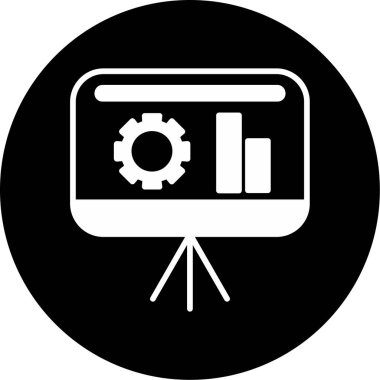 seo modern simgesinin vektör illüstrasyonu