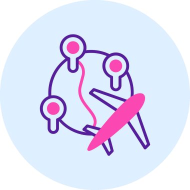 seo modern simgesinin vektör illüstrasyonu