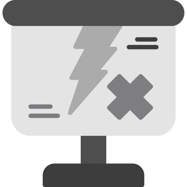 İş tahtası. Basit resimleme