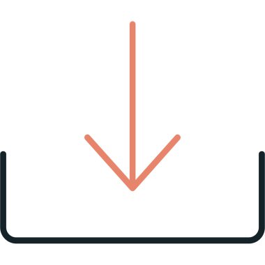 Tamamlanmış özet biçiminde simge aşağı ok
