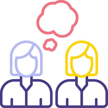 Müşteri servisi vektör simgesi