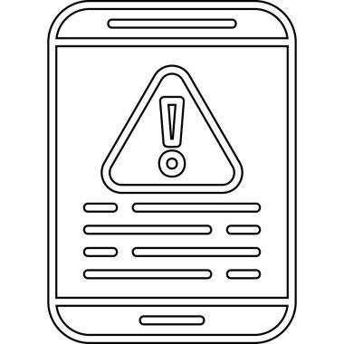 akıllı telefon simgesi tasarım, vektör çizim