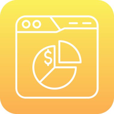 vektör para simgesi illüstrasyonu